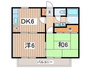 サイレントヒル【2階】の間取り