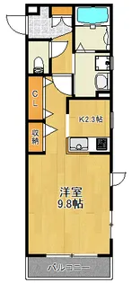 GR.Wistaria【1階】の間取り