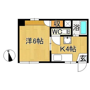 グランコート【1階】の間取り