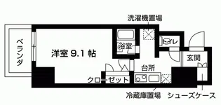 大須レジデンス【2階】の間取り