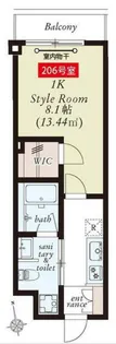 AZ桜丘【2階】の間取り