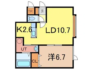 NOK Huuk【2階】の間取り