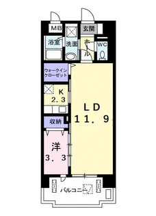 アルカンシエルI【2階】の間取り