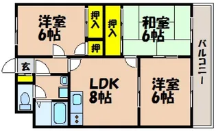 森本第7ビル【3階】の間取り