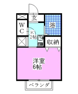 ビートルズ【1階】の間取り