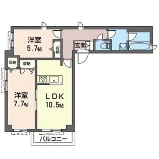 Grand Estacion(グランド エスタシオン)【2階】の間取り