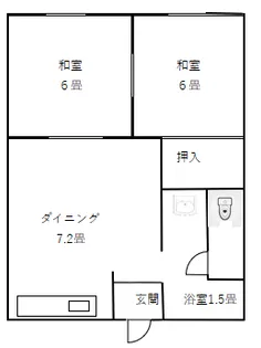 コンシェール大沢【2階】の間取り