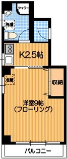 宮本ビル【5階】の間取り