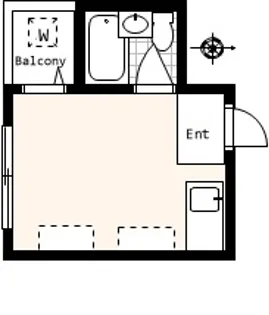 メゾン・ド・グラース【2階】の間取り