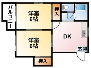 千葉県東金市南上宿【アパート】の間取り