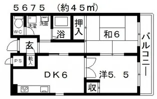 エトワールすみいち【3階】の間取り
