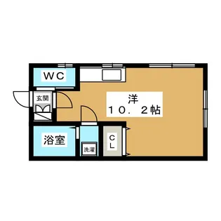 イーストコート【1階】の間取り