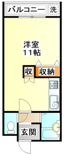 福岡県田川市大字川宮【マンション】の間取り