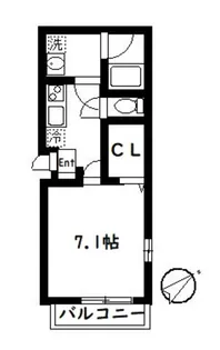 東京都杉並区西荻南4【アパート】の間取り