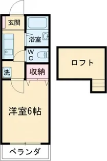 シューフルール II【2階】の間取り