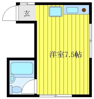 ハウス滝野川【2階】の間取り