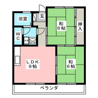 広瀬ビル【4階】の間取り