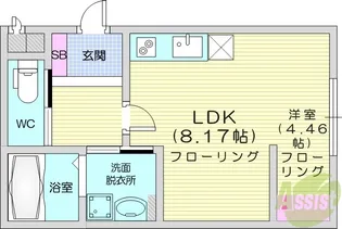 Le printemps【1階】の間取り