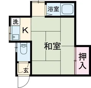 浅見荘【2階】の間取り
