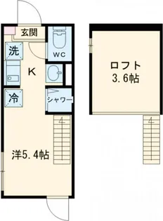 1Rの間取り画像