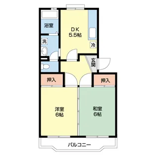エイペックスI【2階】の間取り