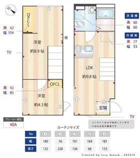 ルミドゥース目黒の間取り