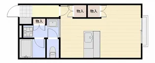 DI城山A【2階】の間取り