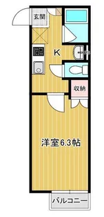 Plume木更津【2階】の間取り