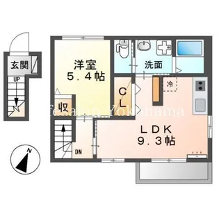 メゾングロリア S【2階】の間取り