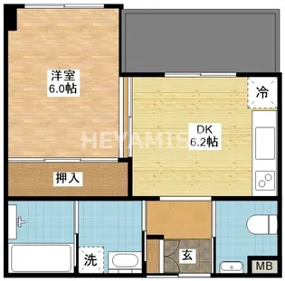 マルタヤ南山手クラブ【3階】の間取り