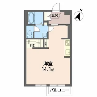 ネーブルグリーン【2階】の間取り