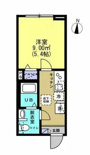 東京都足立区千住大川町【アパート】の間取り