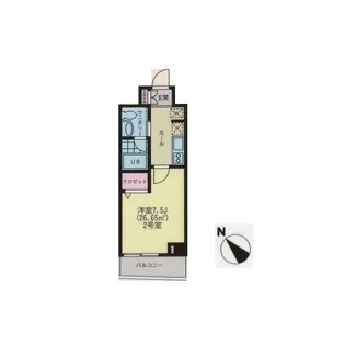 プリフェーム並木【8階】の間取り