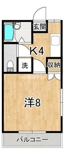 リッチモンド仏生山I【1階】の間取り