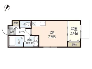 Tメゾン五日市駅前【1階】の間取り