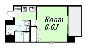 プレミアムステージ新大阪駅前【10階】の間取り