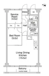 神奈川県横浜市青葉区美しが丘2【マンション】の間取り