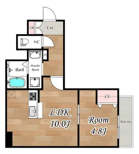 RESIDENCE CEEDSII(レジデンスシーズ2)【2階】の間取り
