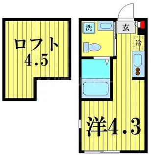 Dream小岩【1階】の間取り