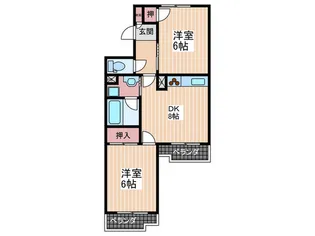 山本マンション【3階】の間取り