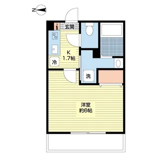 アリロッセ新鎌ヶ谷【2階】の間取り