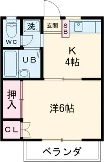 フェア・ハウス・アイ【1階】の間取り