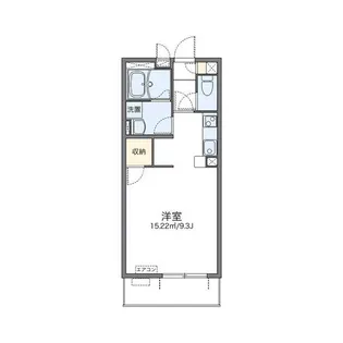 レオネクストブルージュ【3階】の間取り