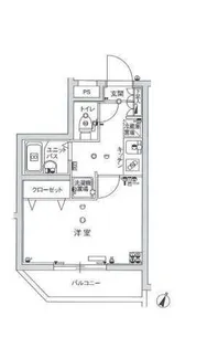 東京都練馬区豊玉北6【マンション】の間取り
