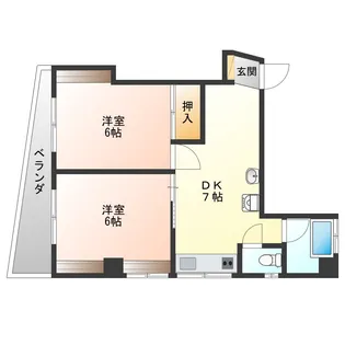 ミユキレジデンス【3階】の間取り