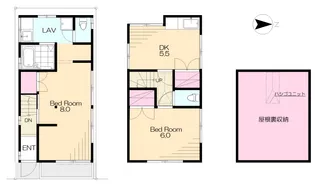 東京都狛江市東和泉4【一戸建】の間取り