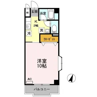 シャトルS&S【3階】の間取り