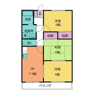 らべんだー【1階】の間取り