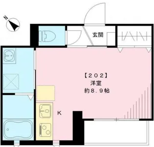 グランピエール【2階】の間取り