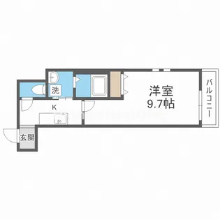 フジパレス新森【1階】の間取り